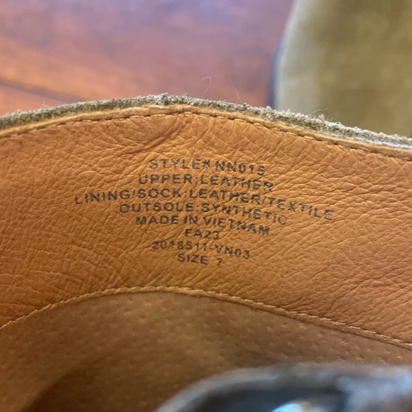 Madewell suede boots with zipper. Size 7. - Picture 4 of 4